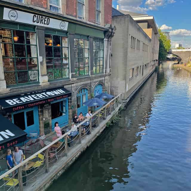 Outdoor Canalside Decking & Bridge Seating