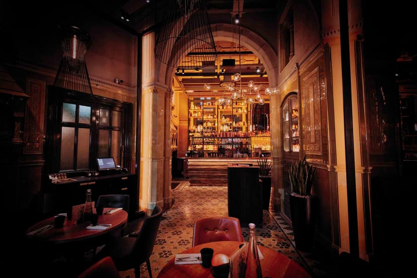Alchemist Nottingham bar, cocktail reception venue