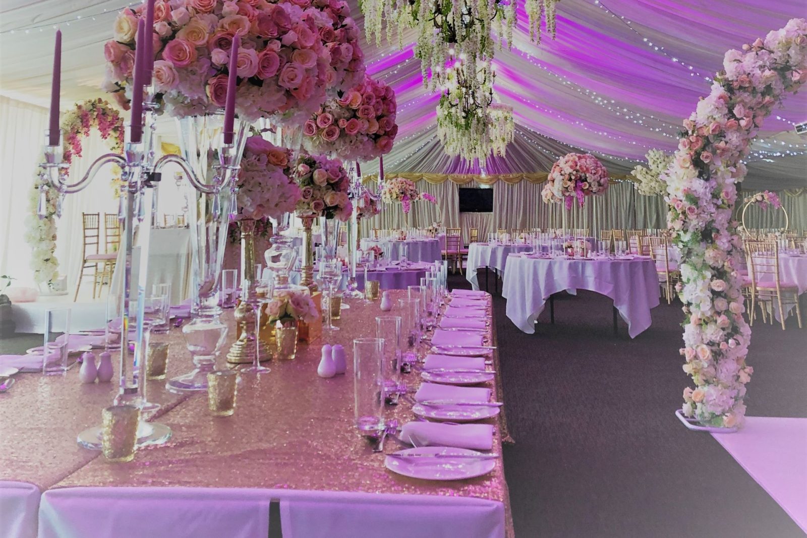 Elegant event space at Nottingham Contemporary with floral decor for weddings. - Banner
