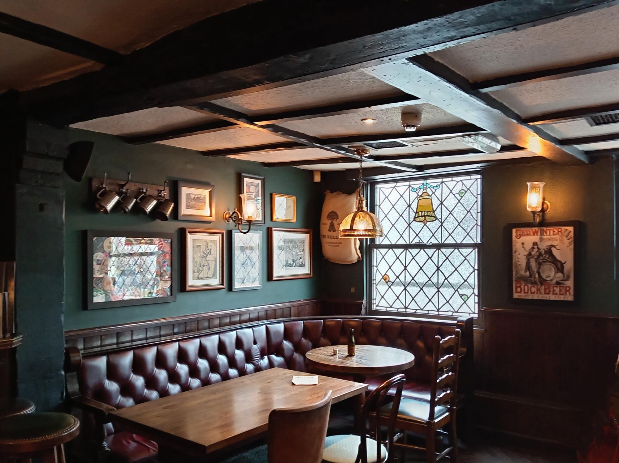 Cozy pub interior at The Belfry, ideal for networking events and intimate meetings.