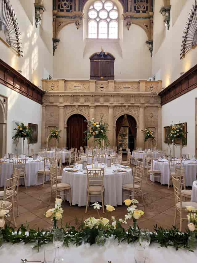 Lady's Chamber at Wollaton Hall: elegant event space with ornate decor, ideal for receptions.