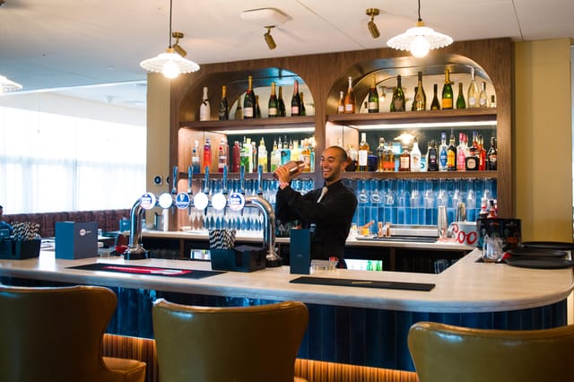 Spotlight Bar & Restaurant at Motorpoint Arena, ideal for networking events and celebrations.