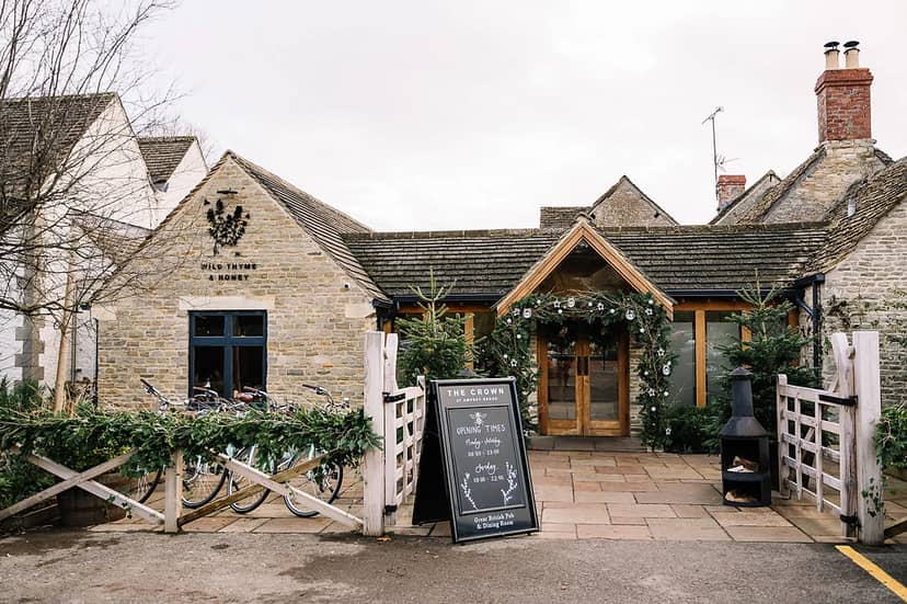 Wild Thyme & Honey Suite at The Crown, rustic venue for intimate meetings and events.