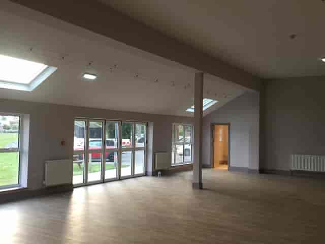 Flexible pavilion venue with large windows for meetings and events in Bushy Park.