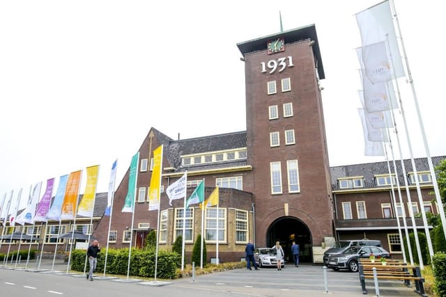 MAINSTAGE 1931 Congrescentrum: Historic venue exterior for corporate events and conferences.
