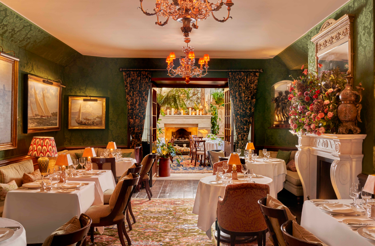 Luxury Mark's Club dining room for private board meetings and exclusive VIP events.