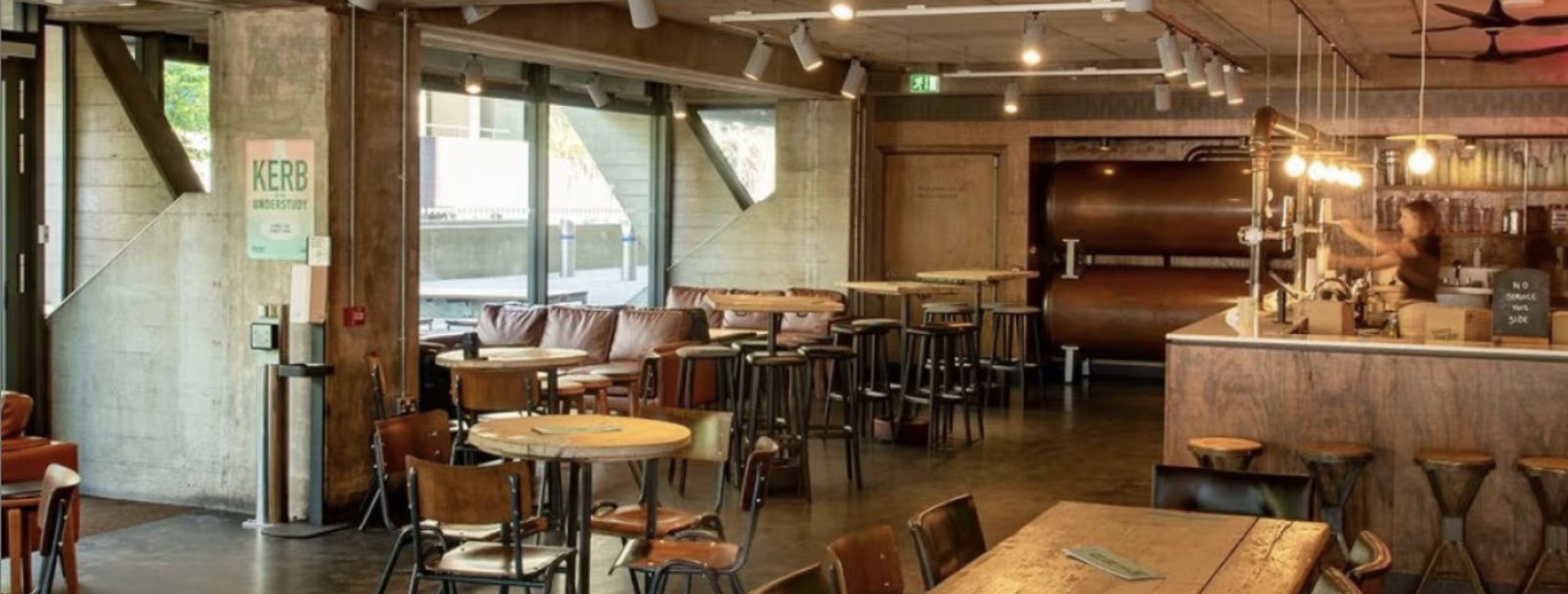 National Theatre Understudy event space, modern seating, networking venue