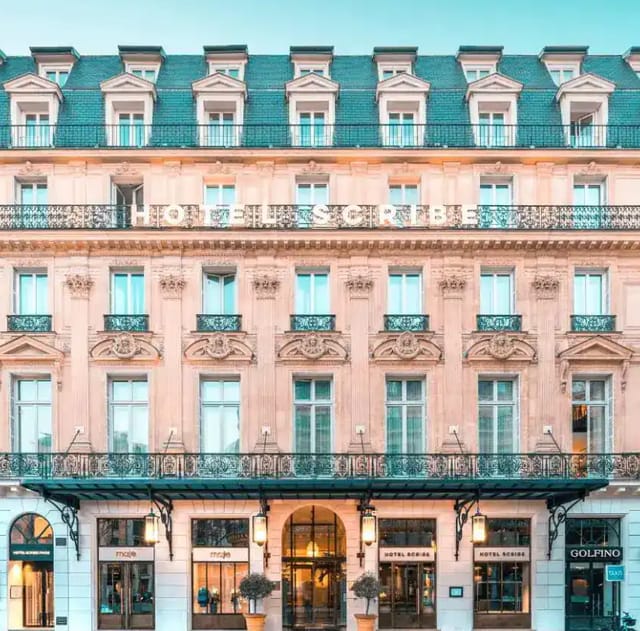 Auguste Lumiere at Hôtel Scribe, luxury venue for corporate meetings in Paris.