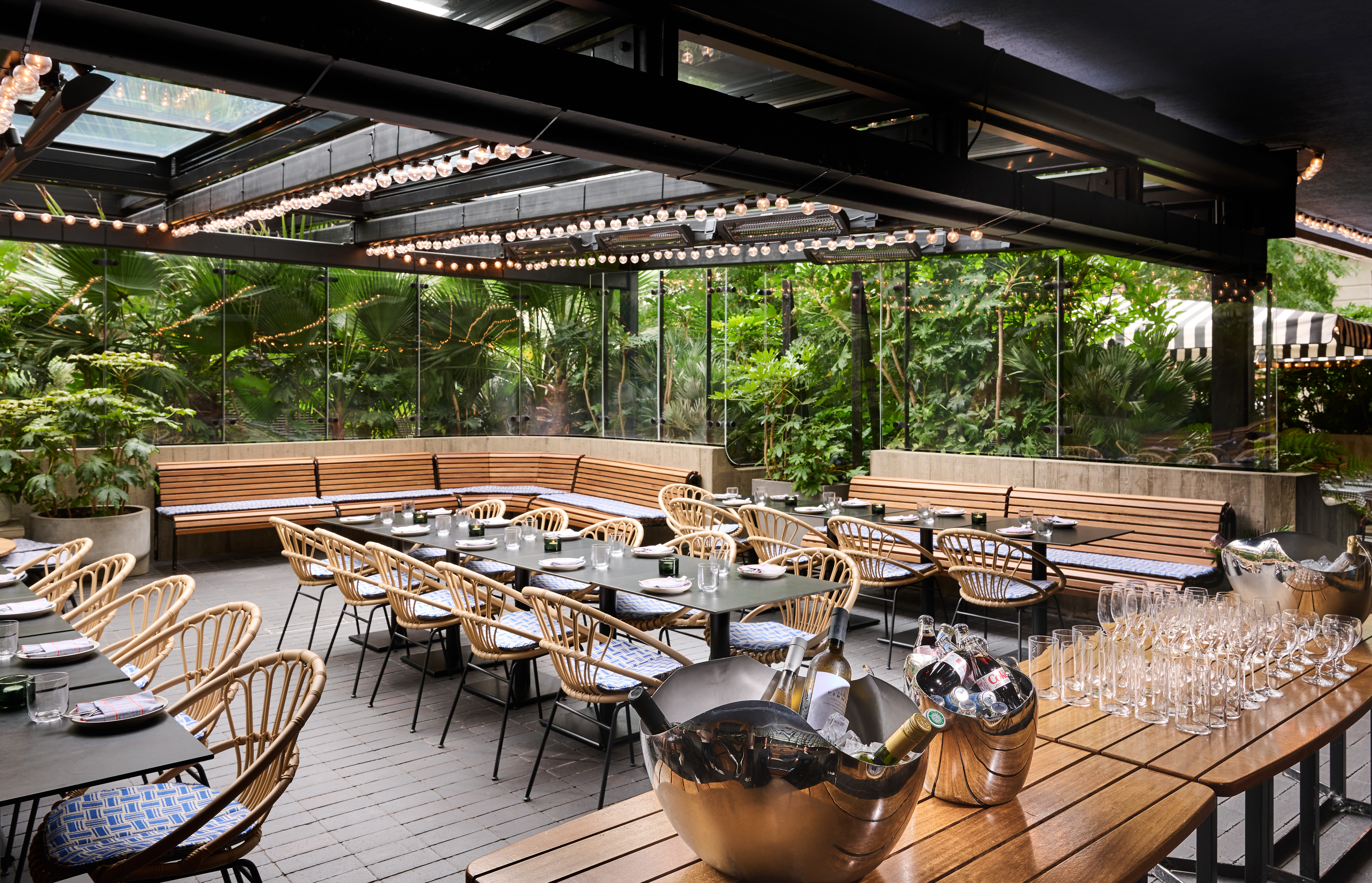 Isla Terrace bar event London cocktails