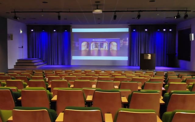 NH Conference Centre Auditorium - tiered seating, lecture hall, conference event