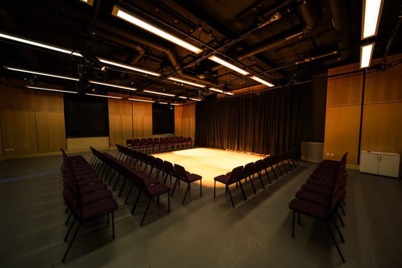 Brixton House Theatre 1: Black box venue, flexible seating, event space