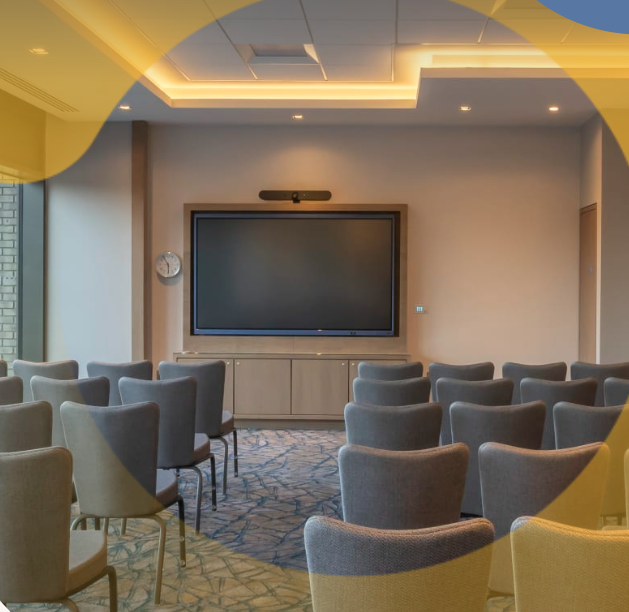 Maldron Liverpool Dukes Suite: modern meeting room, AV screen, corporate event