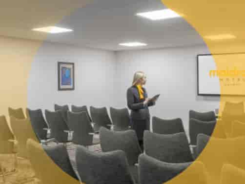 Liverpool hotel meeting room, presentation, corporate event