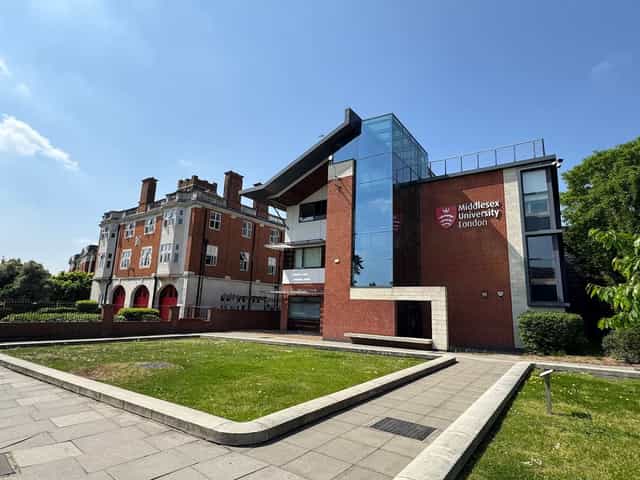 Middlesex Uni MDX House, modern campus, event venue