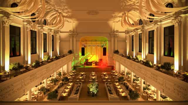 Upstairs at Pillar Hall Event Space 