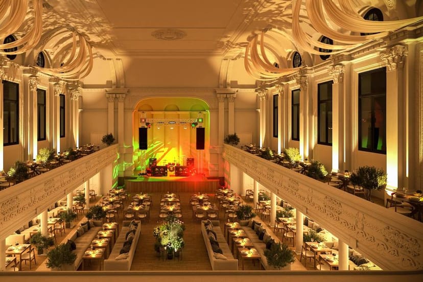 Idalia Ballroom gala award ceremony tiered seating
