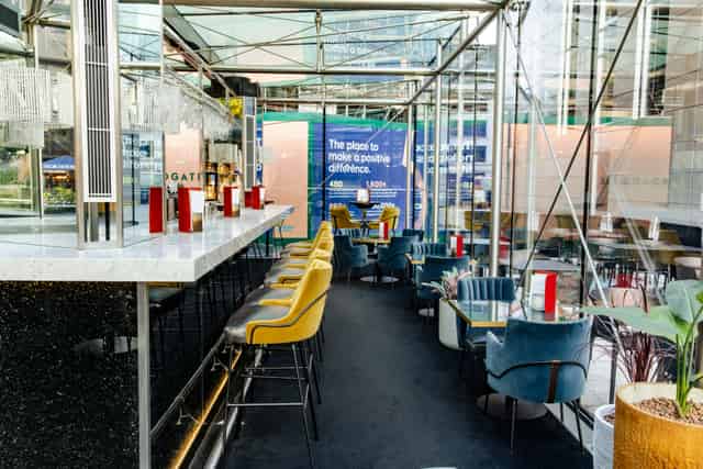 Main Bar & Dining Area