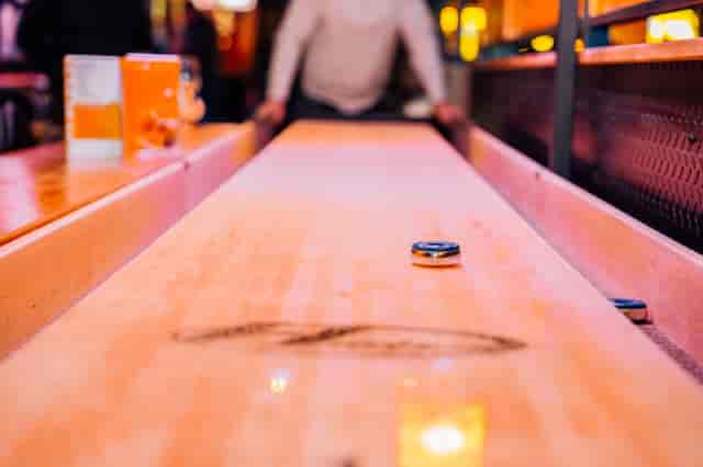 Glide Zone game at King Pins Edinburgh, ideal for corporate mixers and team building events.