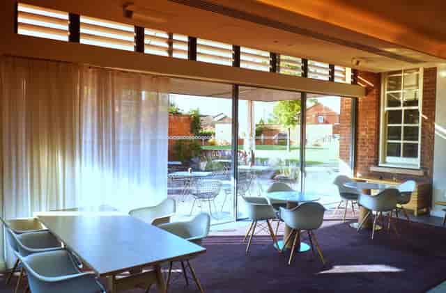 Garden meeting room