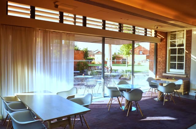 Garden meeting room