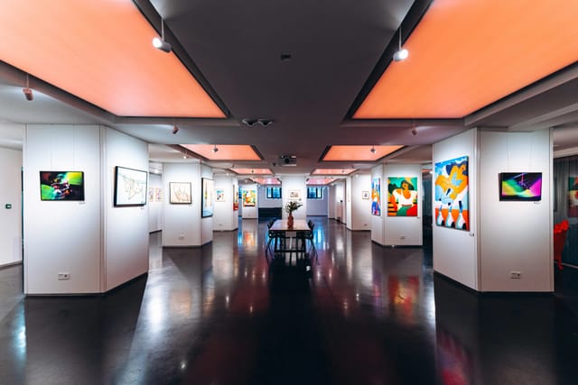 Amsterdam art gallery event space reception