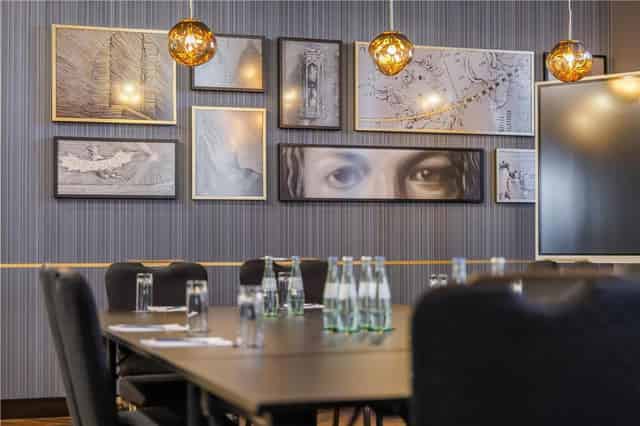 Travertine room
