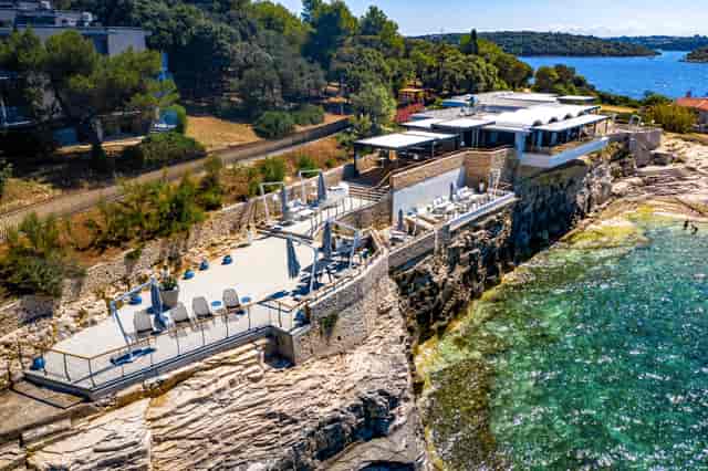 Ulika cliffside venue, modern architecture, corporate retreat, incentive travel