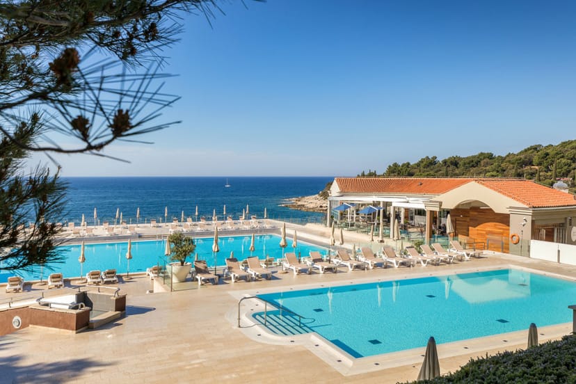 Veruda resort Pula pool wedding corporate retreat