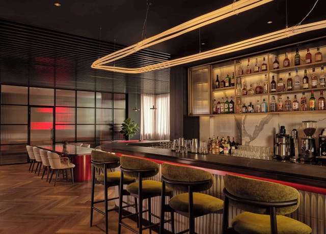 Rooftop bar Belgrade, modern events, corporate reception
