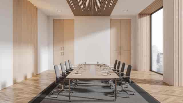 Modern boardroom, event hire, meeting space
