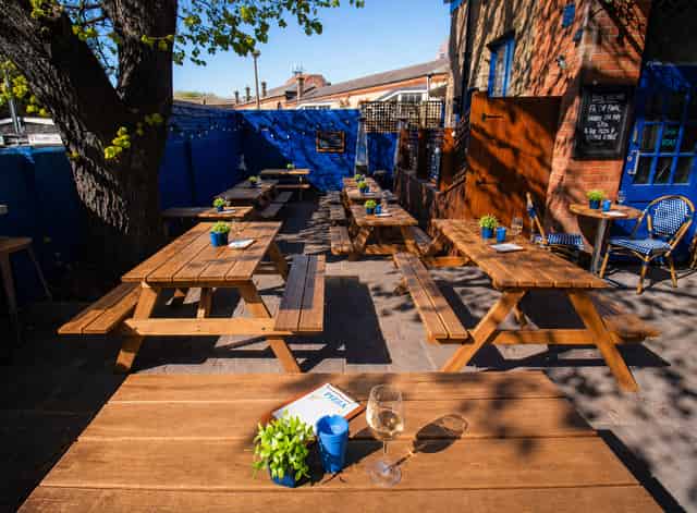 Rear Beer Garden