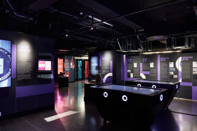 SPYSCAPE modern event space, tech-integrated, exhibition, product launch