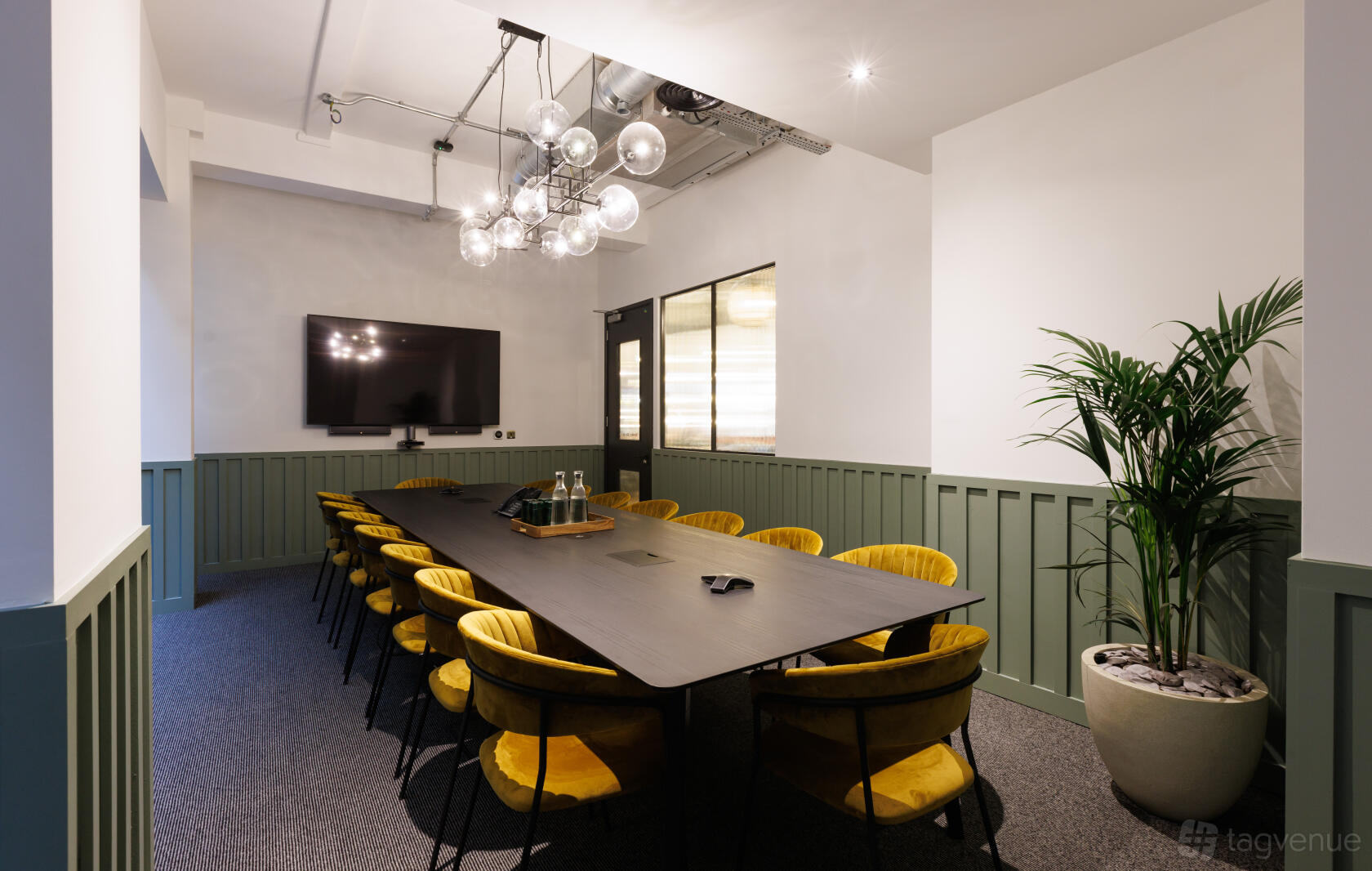 Modern boardroom, CREO Margaret St, executive meeting, conference room