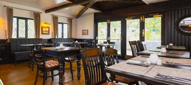 Charming dining space at The Ship Inn Leisure for intimate events and meetings.