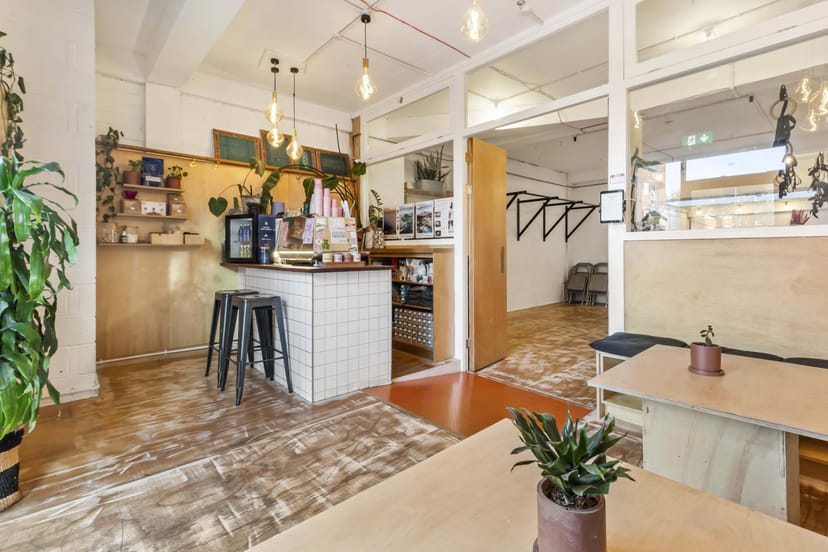 Bethnal Green industrial venue, cafe, workshop, pop-up