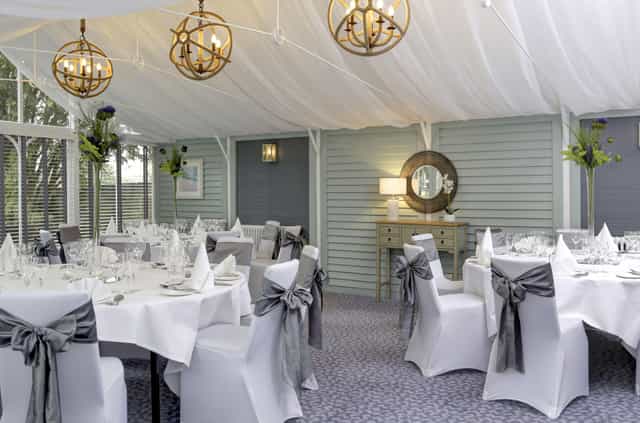 Edinburgh wedding event space elegant decor