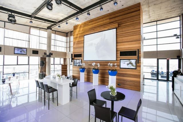 Modern Melrose Arch venue, AV, event space