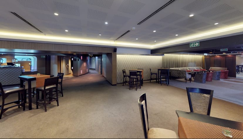 Melrose Arch cigar lounge event space, modern bar, networking venue