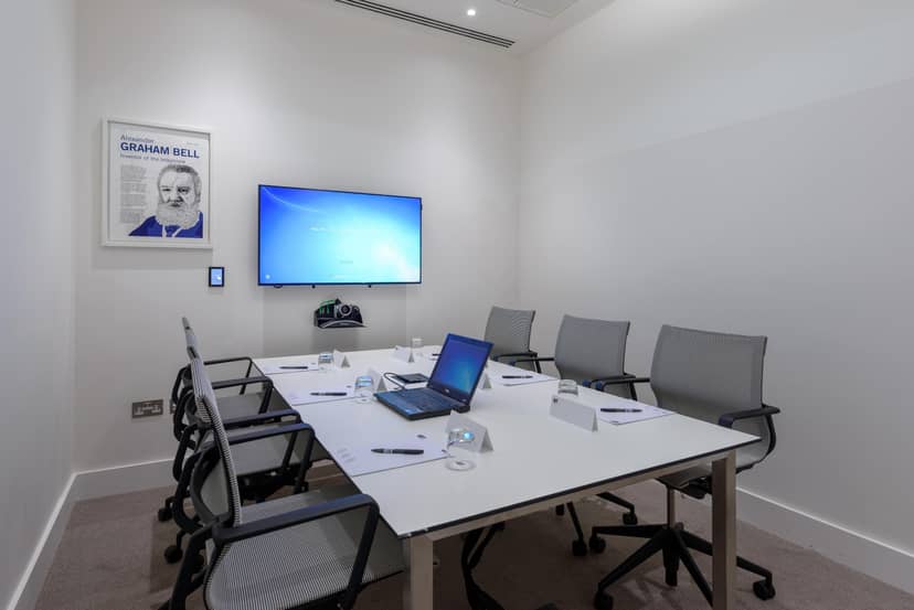 Bell Room London Savoy Place hybrid meeting event