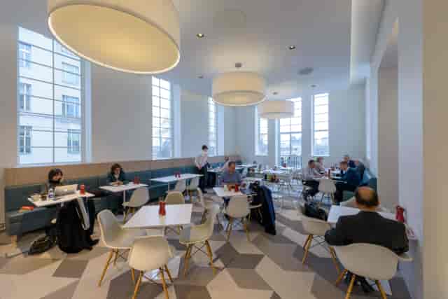 Faraday Lounge, IET London networking event space