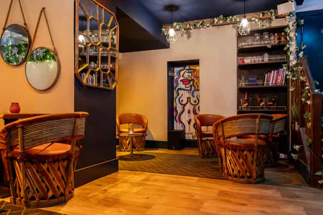 Boho Baaria Italian cafe bar cocktail event