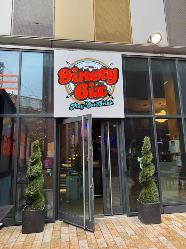 9inety 6ix Bar Games Venue Corporate Event