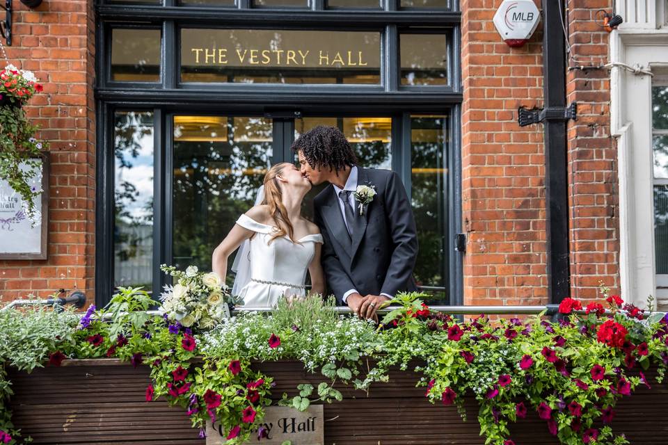Mansfield Hall at The Vestry Hall: Charming brick venue for boutique weddings. - Banner