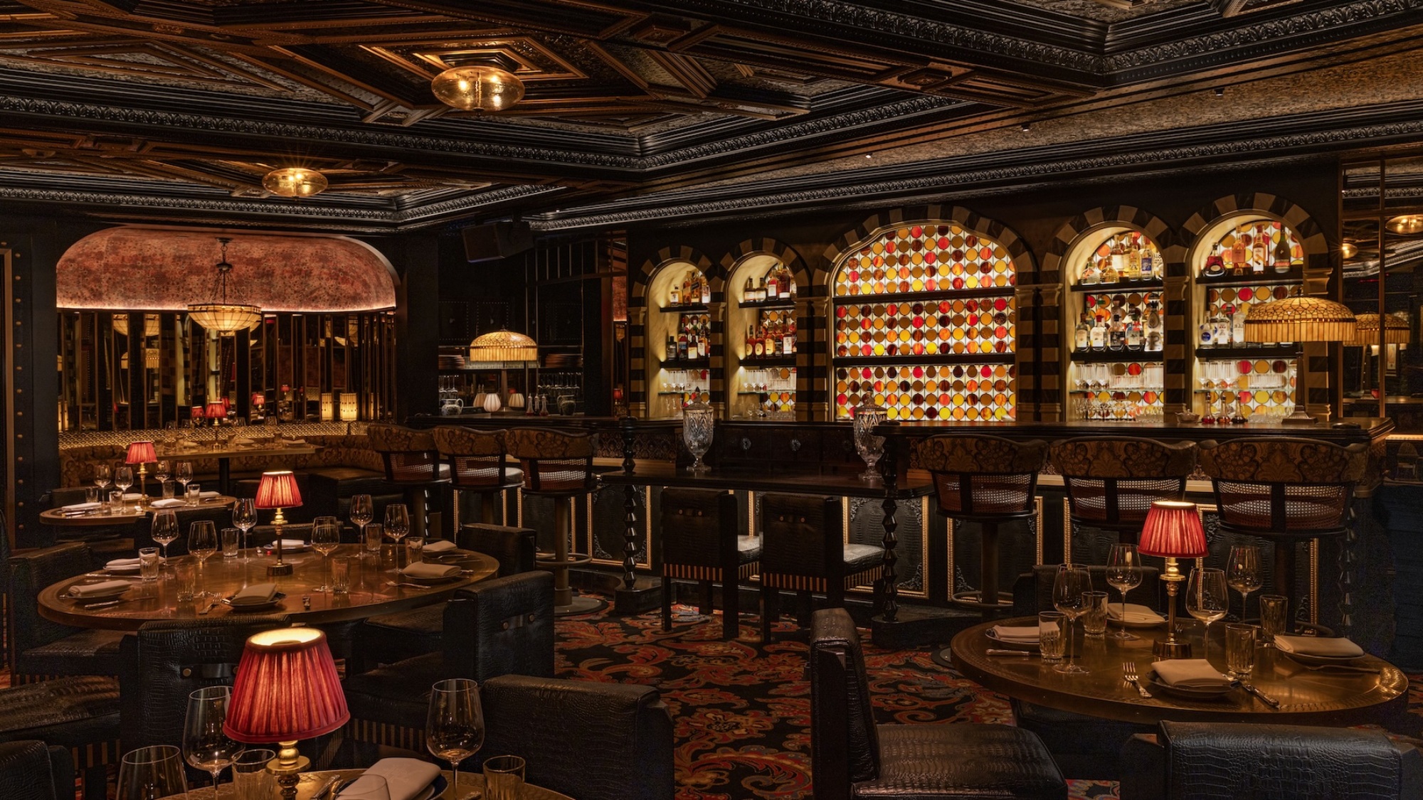 The Leaf Room: Moody, high-end venue for VIP dinners and corporate cocktail receptions. - Banner