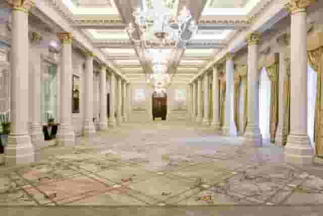 Ballroom and the Courtyard