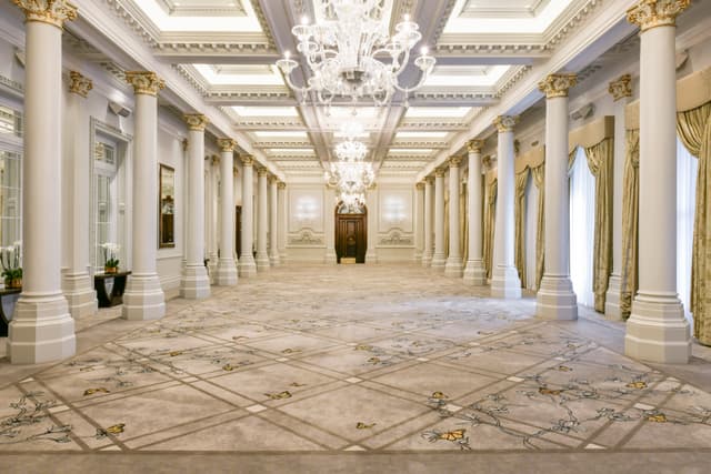 Ballroom and the Courtyard