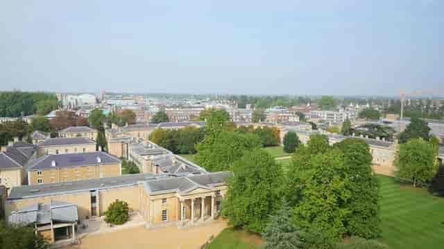 Fellows' Garden Downing College: historic campus garden for academic conferences and retreats.