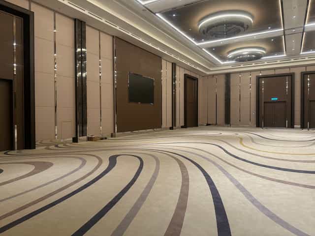 Main Hall Astana Congress Center: modern, high-ceiling ballroom for corporate events and conferences.