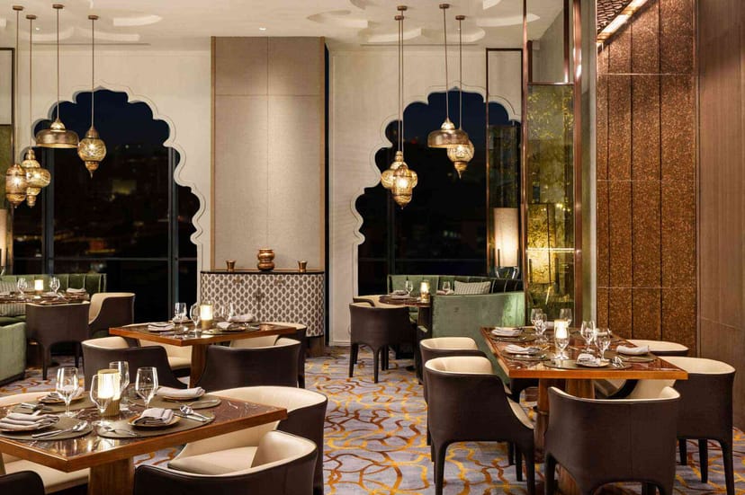 Myna Private Dining room, JW Marriott Nairobi, for executive dinners and VIP events.