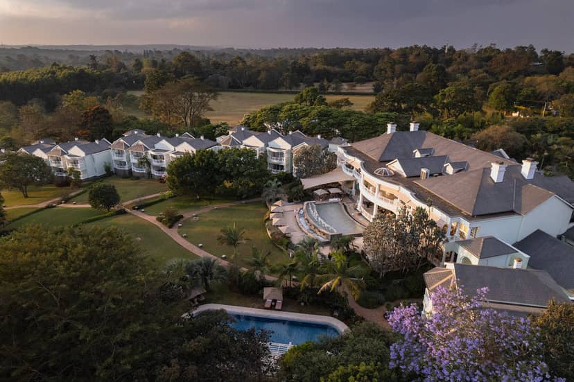Hemingways Nairobi meeting room with expansive grounds for executive retreats and team incentives.